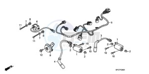 XL125VA E / MKH drawing SUB HARNESS/IGNITION COIL