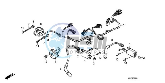 SUB HARNESS/IGNITION COIL