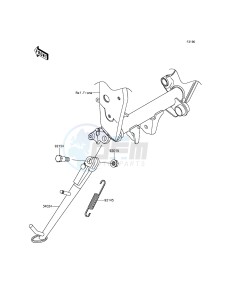 Z800 ZR800CGF UF (UK FA) XX (EU ME A(FRICA) drawing Stand(s)