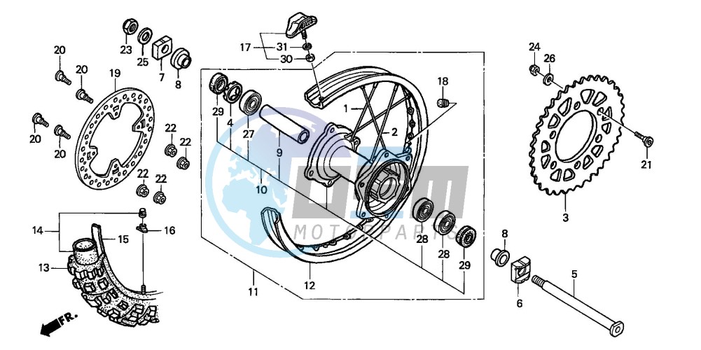 REAR WHEEL