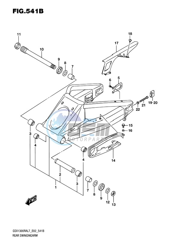 REAR SWINGINGARM