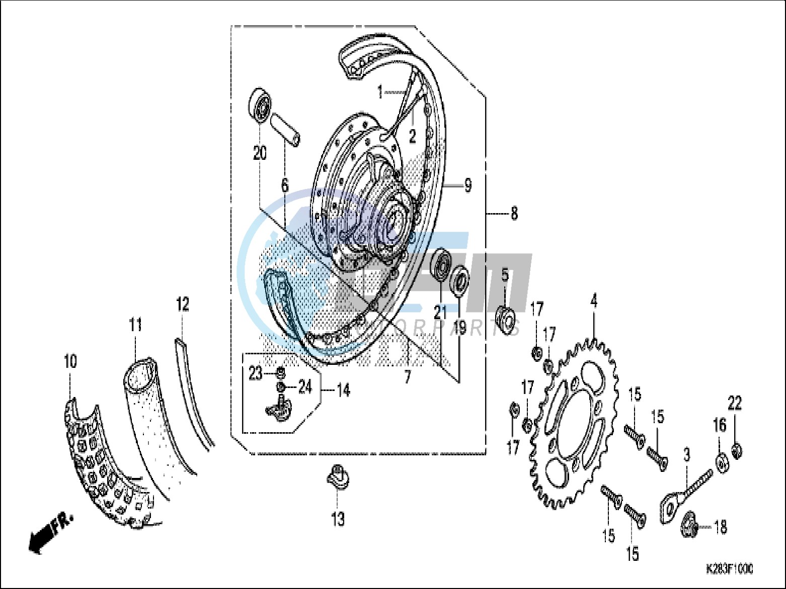 REAR WHEEL