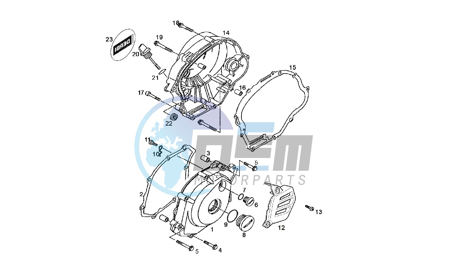 CRANKCASE COVER