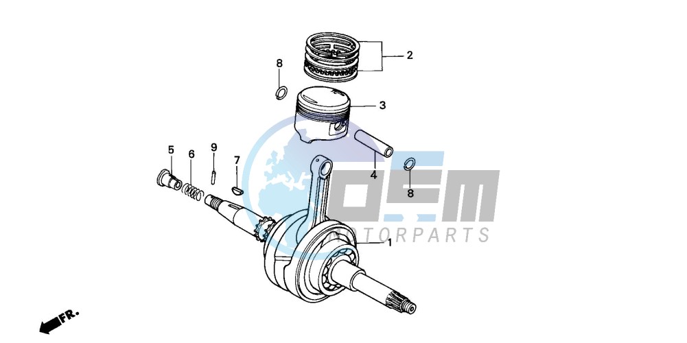 CRANKSHAFT/PISTON