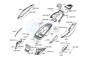 G-DINK 50 Netherlands drawing Body Cover - Luggage  Box