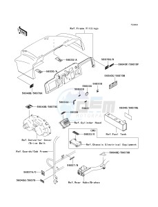 KAF620 G MULE 3000 (G1-G5) MULE 3000 drawing LABELS