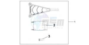 CBR1000RA9 Europe Direct - (ED / ABS TRI) drawing TANK BAG