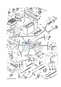 YFM700FWAD GRIZZLY 700 EPS (BFEG) drawing ELECTRICAL 1