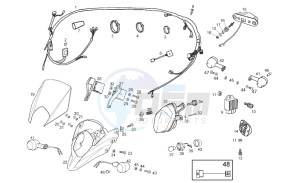 SMT 50 drawing Lights - Electrical system