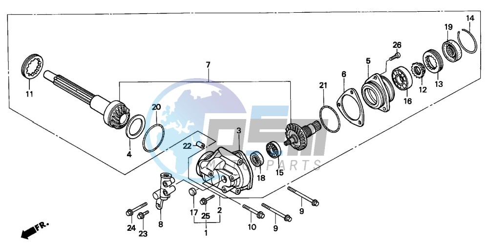 SIDE GEAR CASE