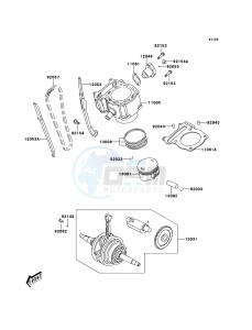 KVF300 KVF300CCF EU drawing Cylinder/Piston(s)