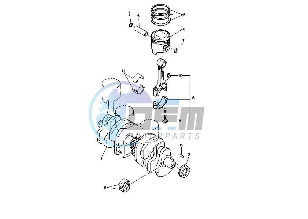 CRANKSHAFT PISTON