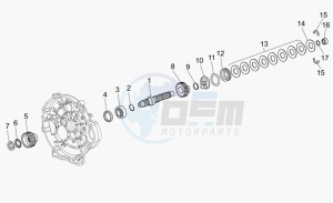 Norge 1200 IE 1200 IE drawing Clutch shaft