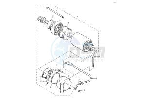 XJ S DIVERSION 900 drawing STARTING MOTOR