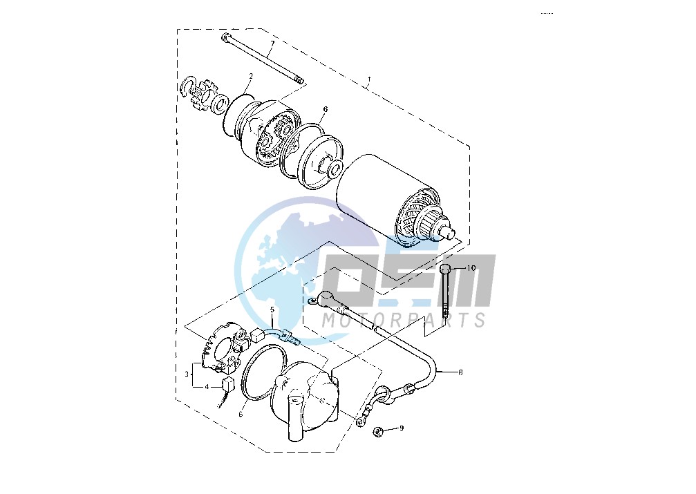 STARTING MOTOR