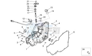 Tuono V4 1100 Factory (EMEA, APAC) (AU, EU, HK, JP, MAL, RC, S, T, TH) drawing Clutch cover