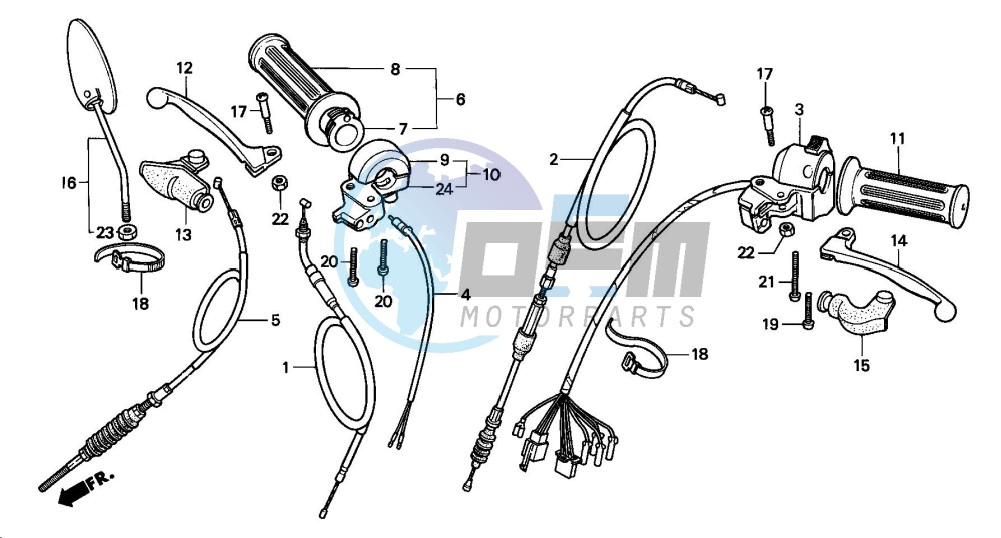 SWITCH/HANDLE/LEVER/ CABLE (2)