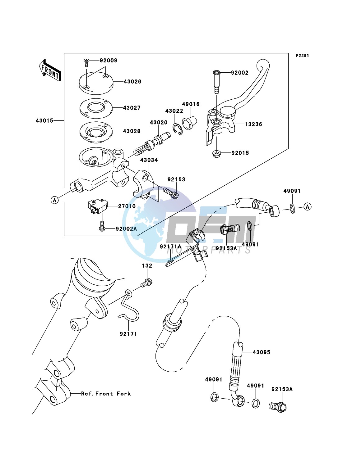 Front Master Cylinder