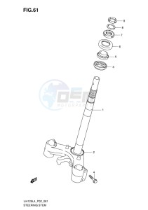 UH125 ABS BURGMAN EU drawing STEERING STEM