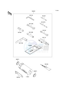 JH 1100 B [ULTRA 130] (B1-B4) [ULTRA 130] drawing OWNERS TOOLS-- JH1100-B3_B4- -