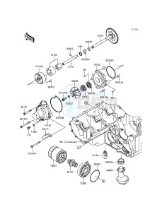 Z800 ZR800AFF FR GB XX (EU ME A(FRICA) drawing Oil Pump