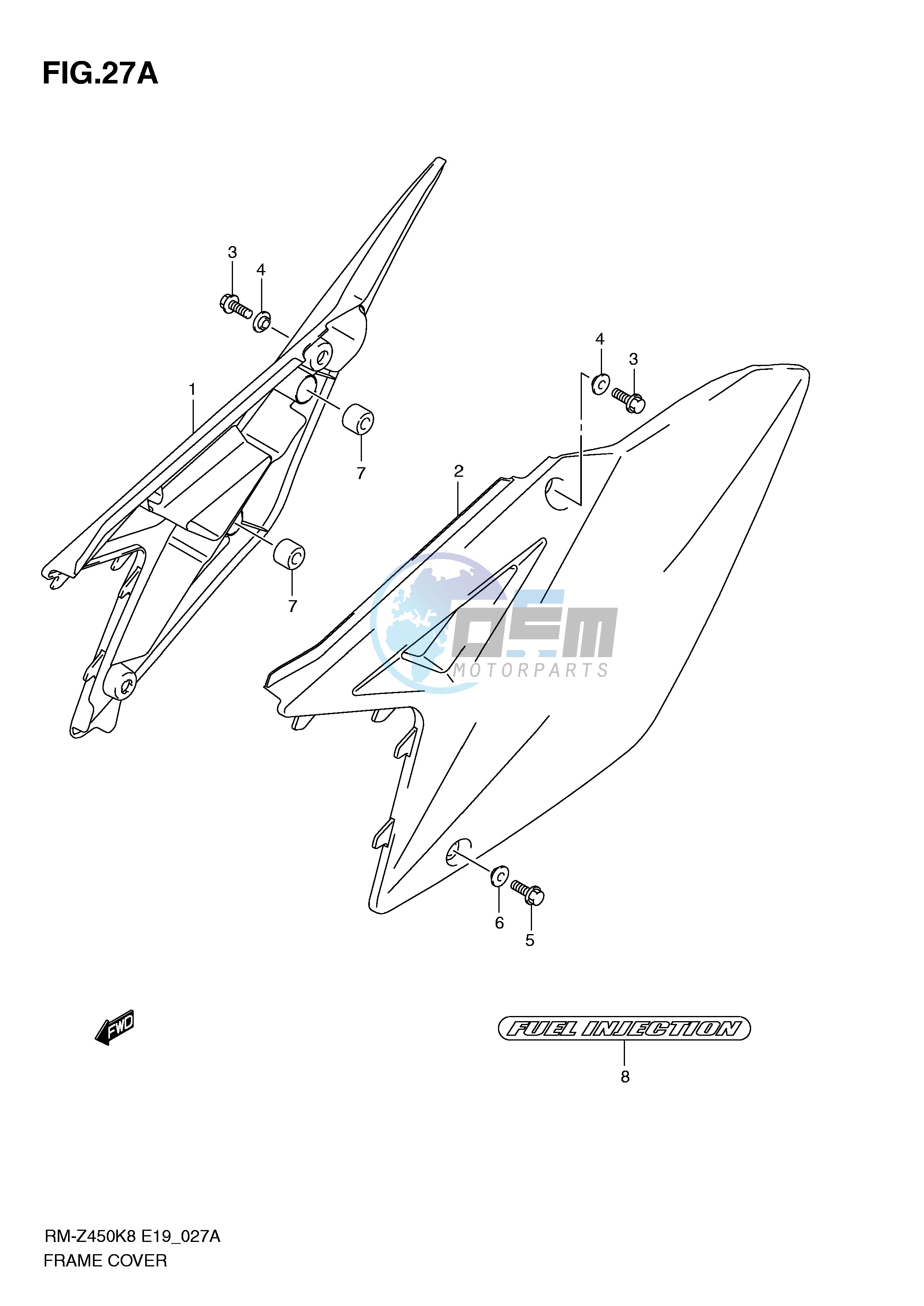 FRAME COVER (RM-Z450L1)