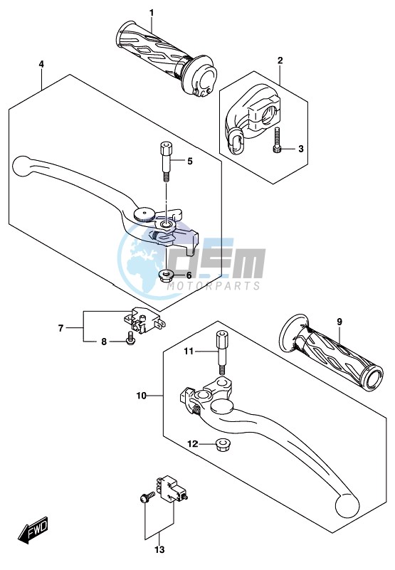 HANDLE LEVER