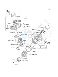 VN 1500 D[VULCAN 1500 CLASSIC] (D1-D2) [VULCAN 1500 CLASSIC] drawing CYLINDER_PISTON-- S- -