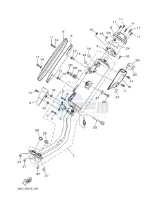 XP500 T-MAX 530 (59C8) drawing EXHAUST