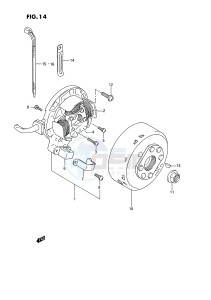 RMX250 (E3) drawing MAGNETO