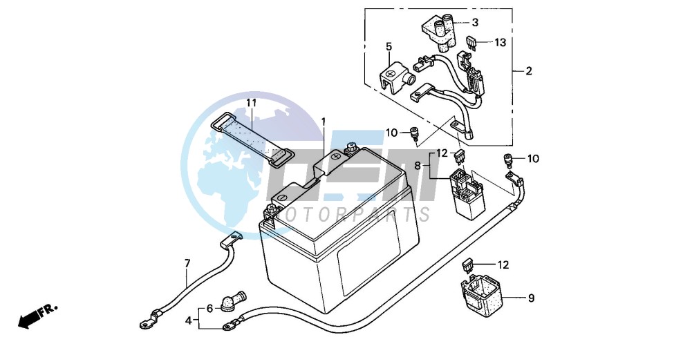 BATTERY (CBR1000RR4/5)