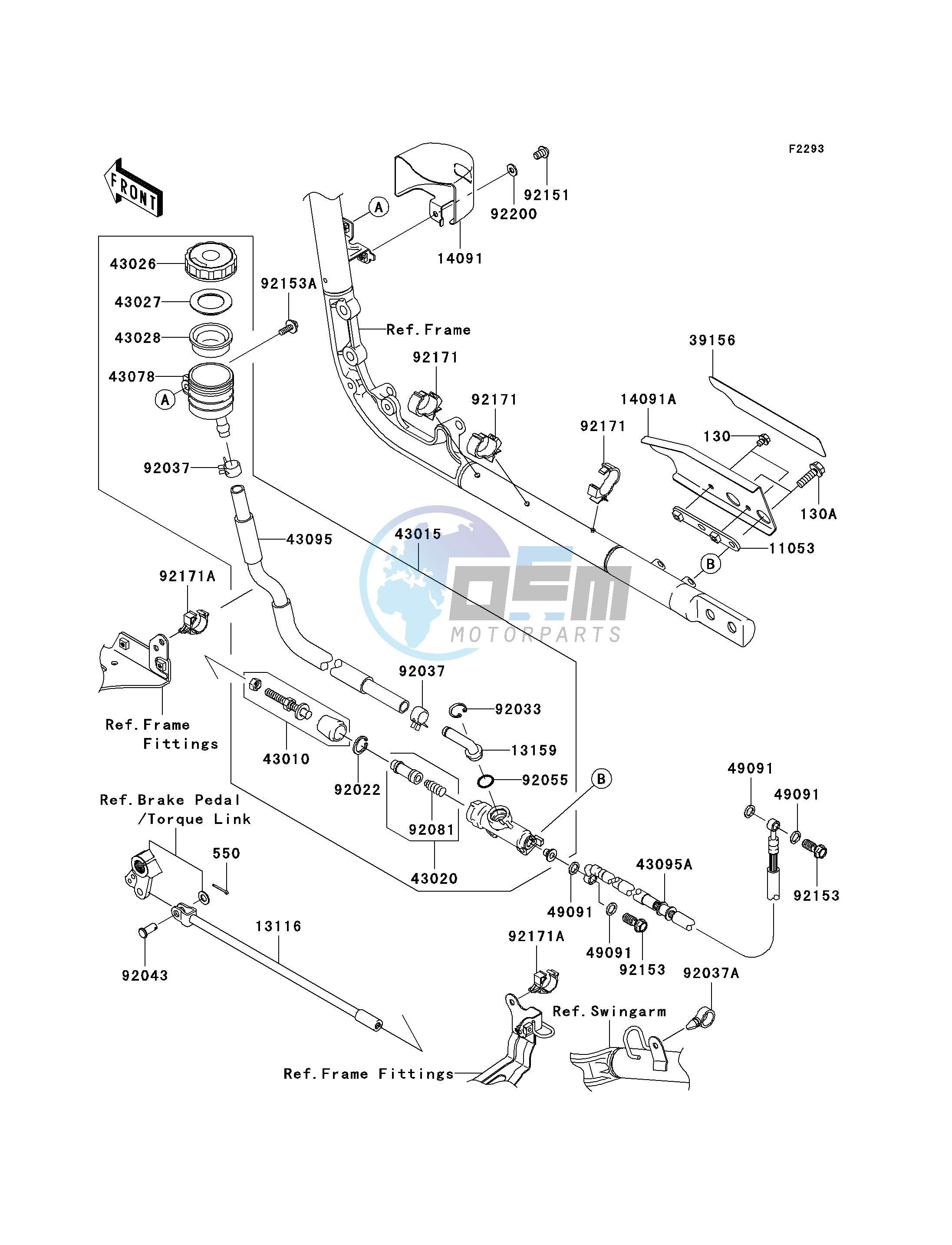 REAR MASTER CYLINDER