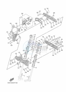 MWD300 TRICITY 300 (BED1) drawing STEERING