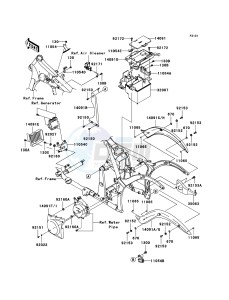 VN900_CLASSIC VN900BBFA GB XX (EU ME A(FRICA) drawing Frame Fittings