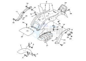 XVS DRAG STAR 650 drawing FENDER MY00 MY02