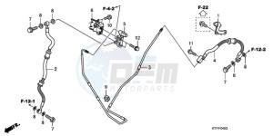 SH1509 Europe Direct - (ED) drawing RR. BRAKE HOSE/BRAKE PIPE (SH1259/1509)