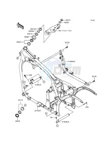 VULCAN 900 CUSTOM VN900CCFA GB XX (EU ME A(FRICA) drawing Frame