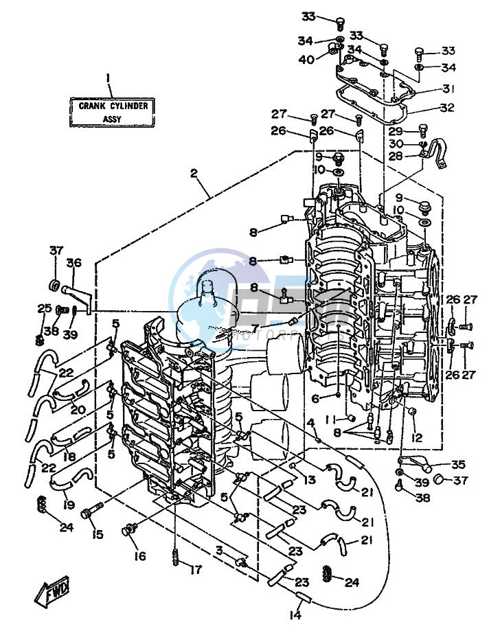 CYLINDER--CRANKCASE-1