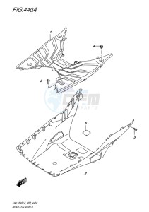 UK110NE ADDRESS EU drawing REAR LEG SHIELD