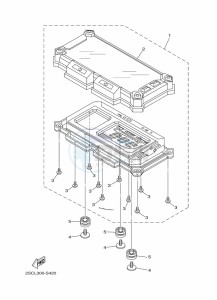 TRACER 900 MTT850 (B5CC) drawing METER