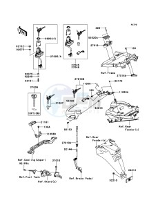 ZZR1400_ABS ZX1400FCF FR GB XX (EU ME A(FRICA) drawing Ignition Switch