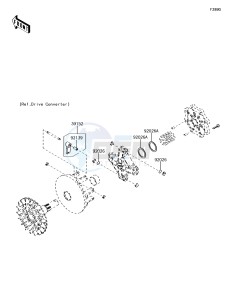 BRUTE FORCE 750 4x4i EPS KVF750GGF EU drawing Optional Parts