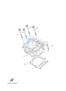 YXM700E YXM700PHF VIKING EPS HUNTER (1XPL) drawing CYLINDER