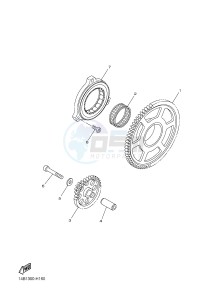 YZF-R1B 1000 (1KBH) drawing STARTER