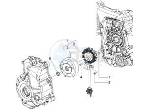 Beverly 125 Sport e3 drawing Flywheel magneto