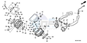 GL18009 Korea - (KO / AB) drawing AIR DUCT