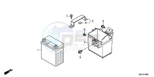 NSC50MPDE NSC50MPDE UK - (E) drawing BATTERY (NSC50/MPD/WH)