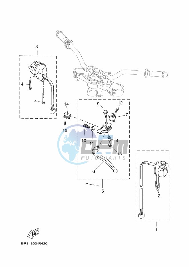 HANDLE SWITCH & LEVER