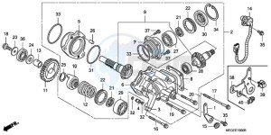 VT750C9 Ireland - (EK / MME) drawing CROSS SHAFT