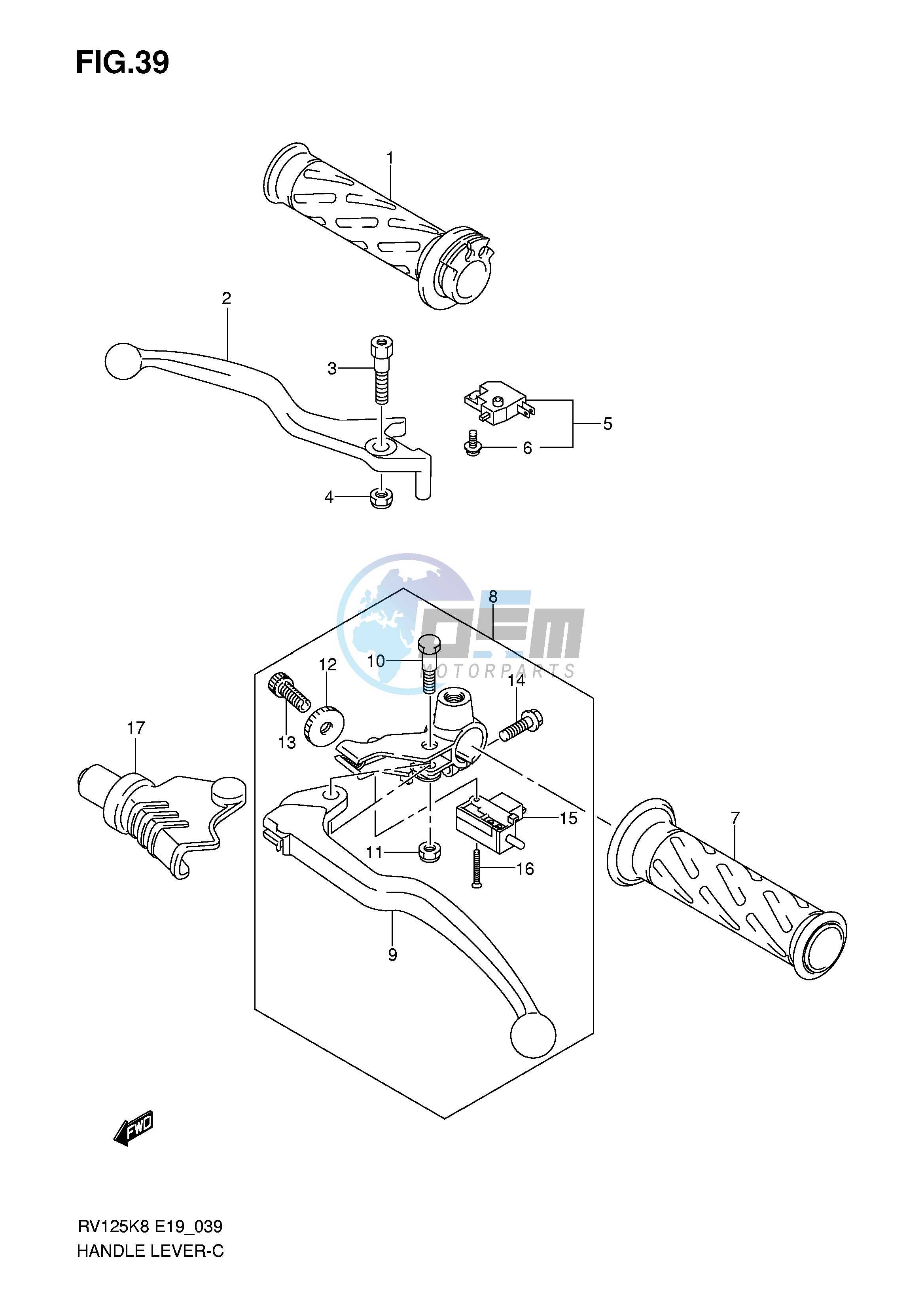 HANDLE LEVER